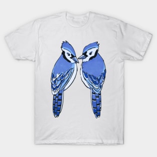 Two Blue Jay birds T-Shirt